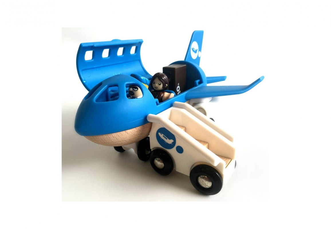 Игровой набор - Самолетик с трапом  